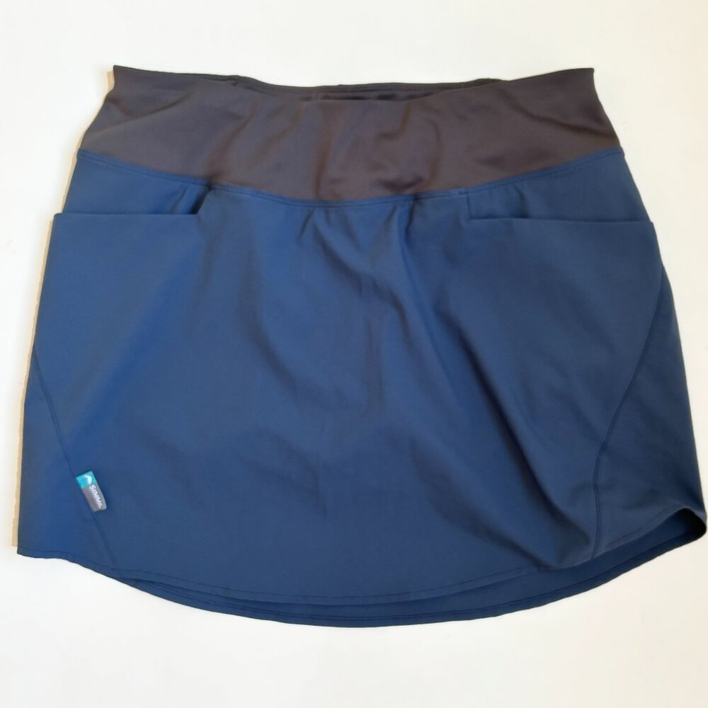 SIMMS Skirt Fishing Products Skort Shorts Lined Blue Dark Grey Active Women XS